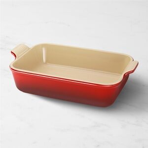 Le Creuset Rectangular Stoneware Baking Dish Cerise/Red